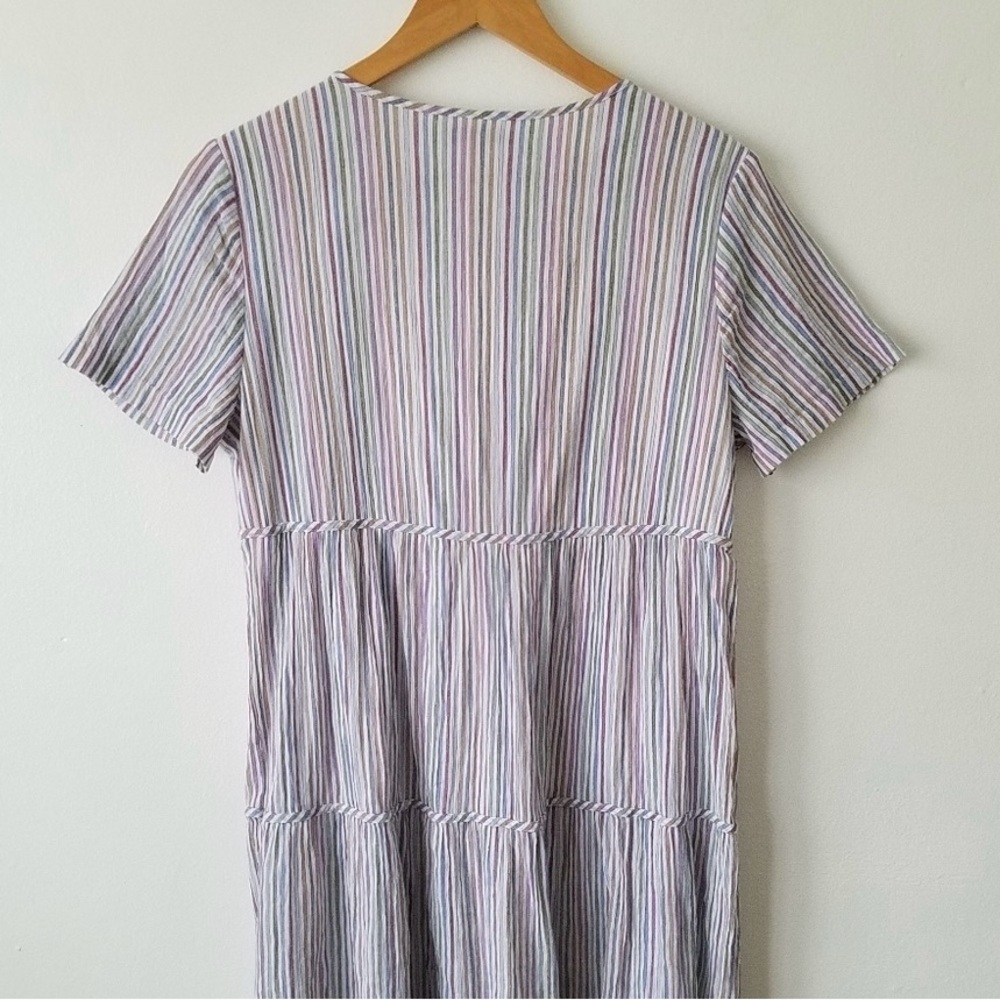 Madewell Multicolor Striped Mini Dress - Picture 4 of 5